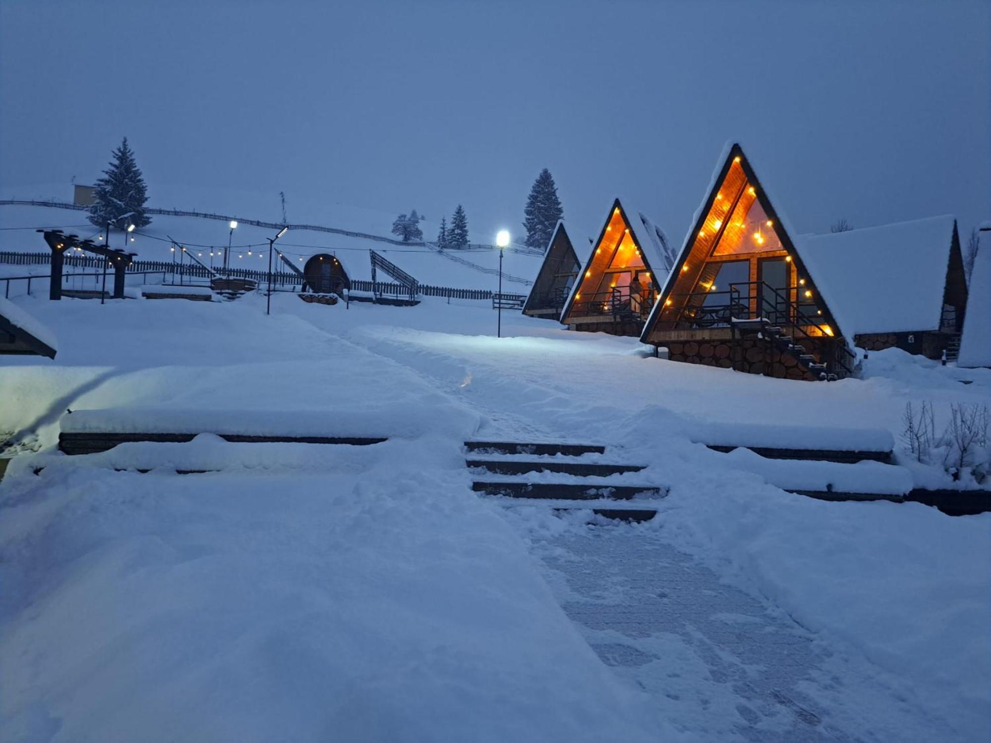 A Pisc Hotel Vatra Moldoviţei Buitenkant foto
